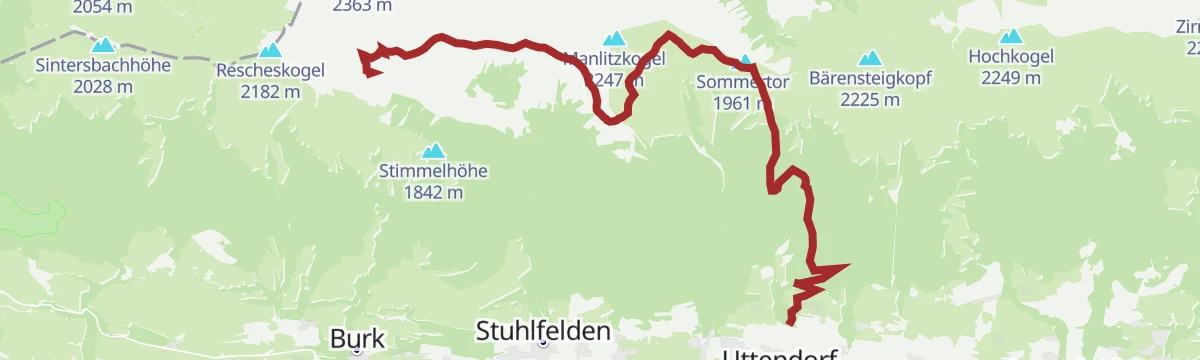 Route map: Stuhlfelden: Pinzgauer Spazierweg Wegnr. 719